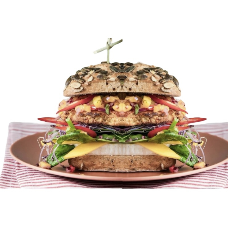 Pompoenburger 150 gram